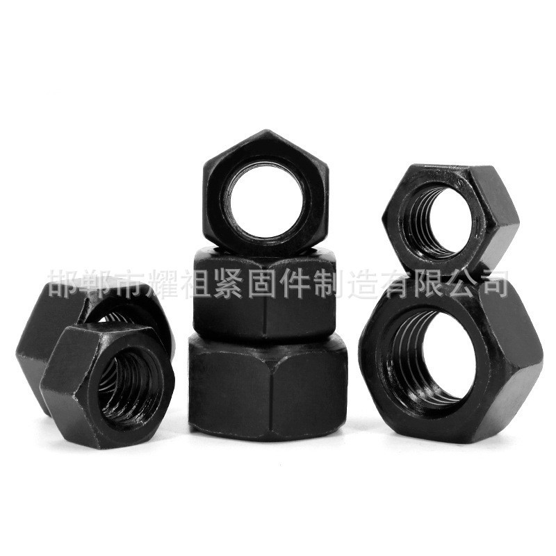 现货供应高强度螺母4.8级全螺纹六角螺帽量大价优加厚外六角螺母图3