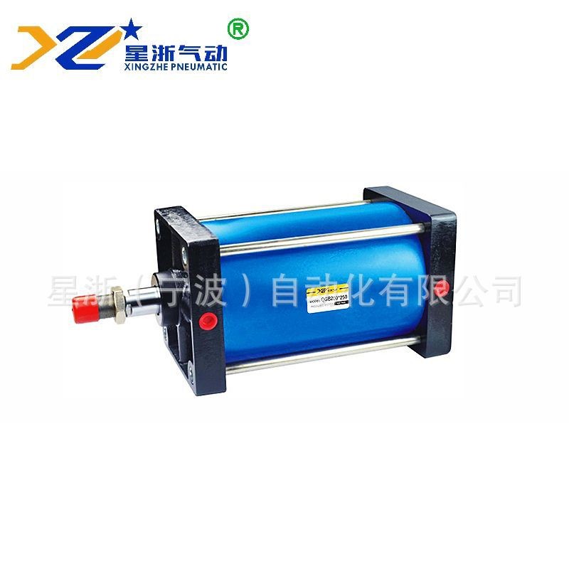 星浙气动-QGBF-MF1全铁气缸QGB非标大缸径大推力重型铁气缸铝合金图2