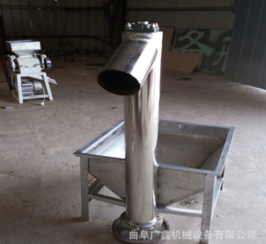 生物质颗粒提升机 不锈钢上料机 直销沙子塑料输送机图2
