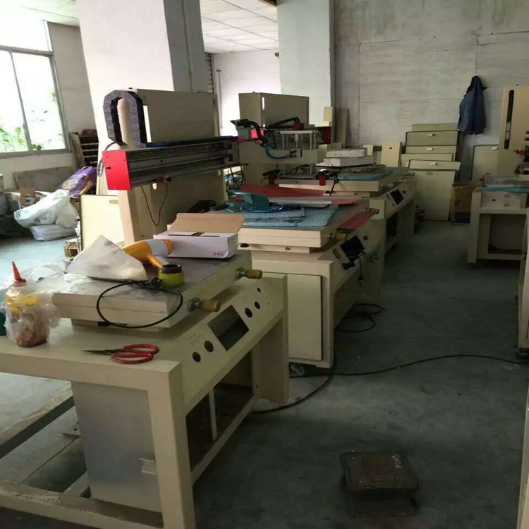 供应6090高精密平面丝印机 丝网印刷机 网印机 半自动精密丝印机图2