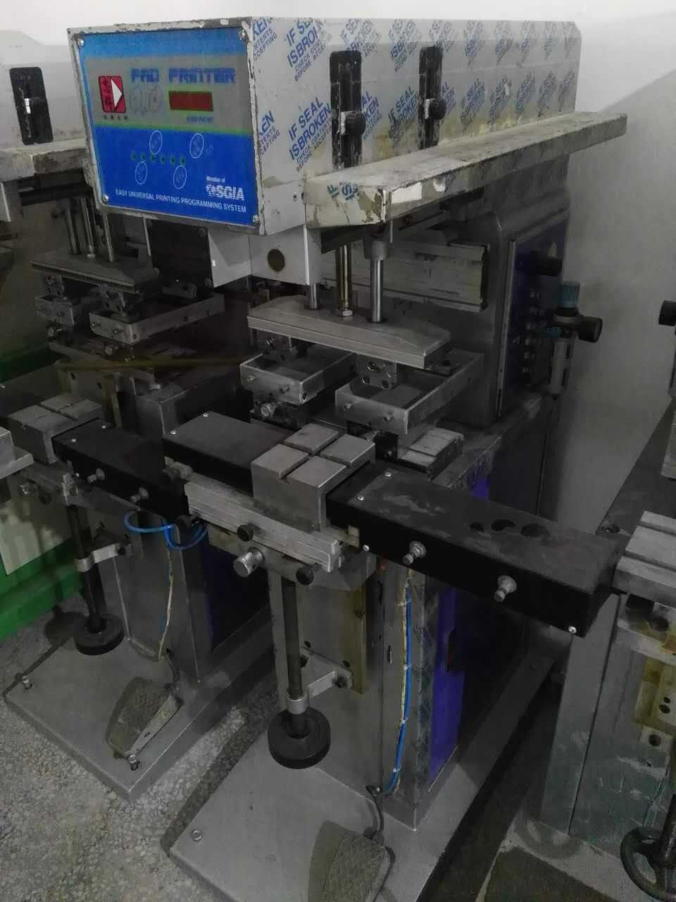 品质保证供应二手忠科双色移印机/二手互通双色移印机图2