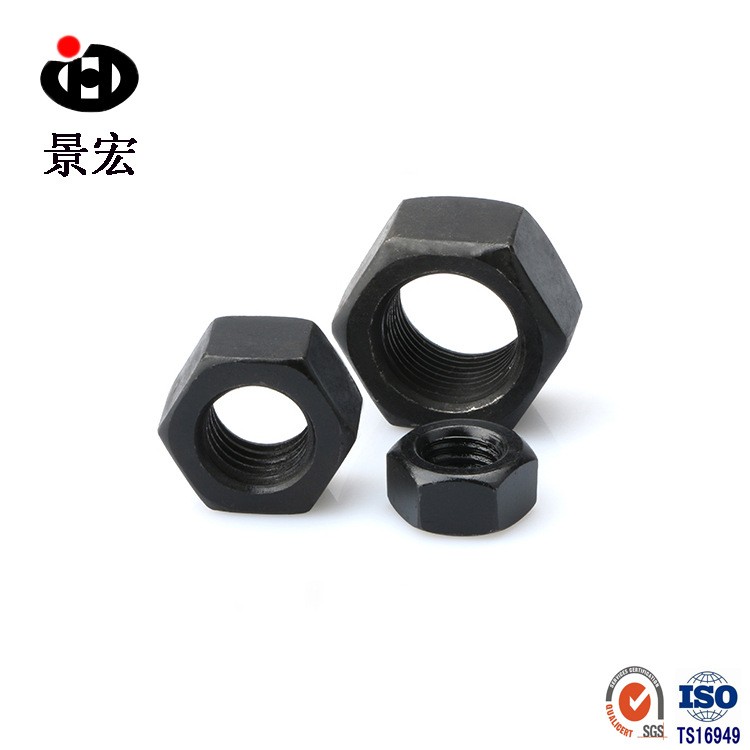 景奥厂家销售 8级六角螺母 GB6170 发黑8级螺母 现货 价格优惠图4