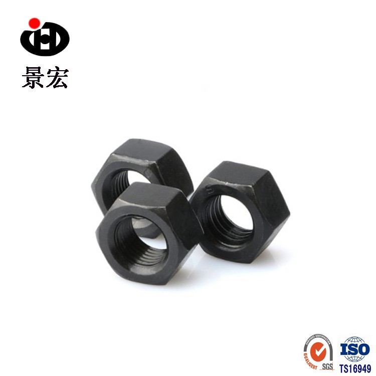 GB6170 12级淬黑六角螺母 高强度加硬六角型螺帽 12级螺母M6-M36图4