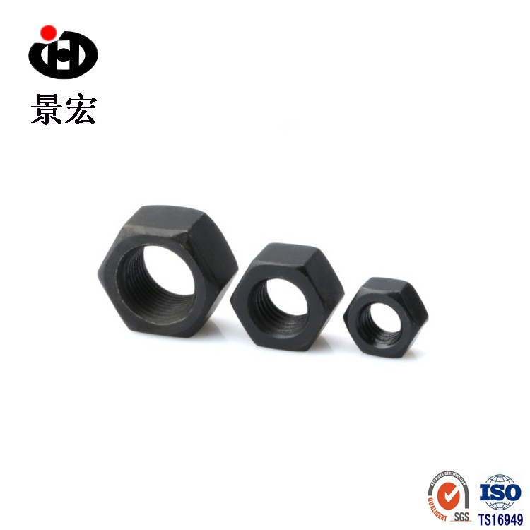 GB6170 12级淬黑六角螺母 高强度加硬六角型螺帽 12级螺母M6-M36图3