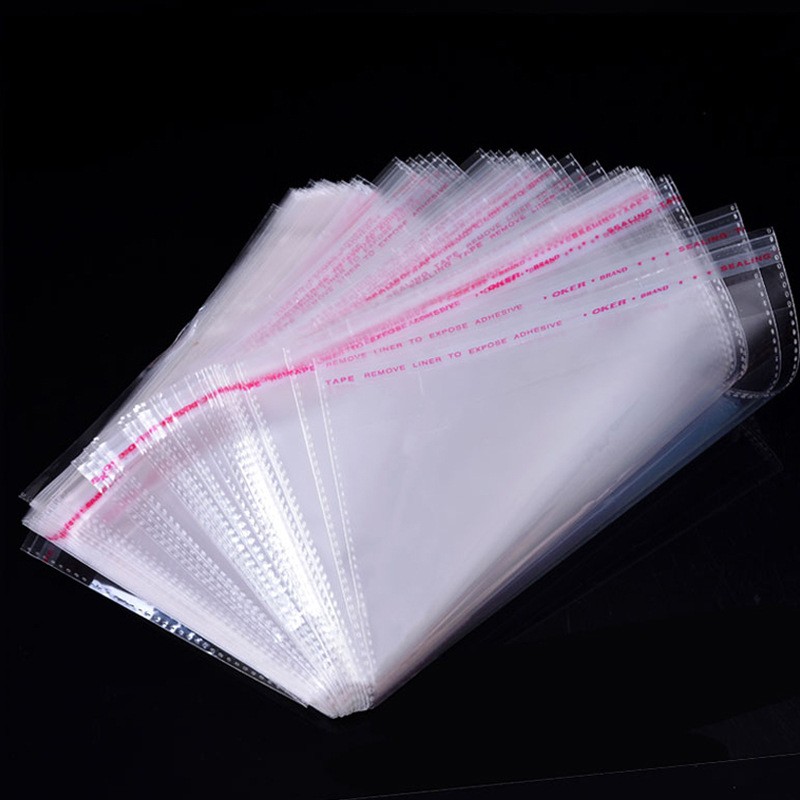 现货OPP袋子不干胶自粘袋服装包装透明塑料袋印刷加厚自封袋30*40图3