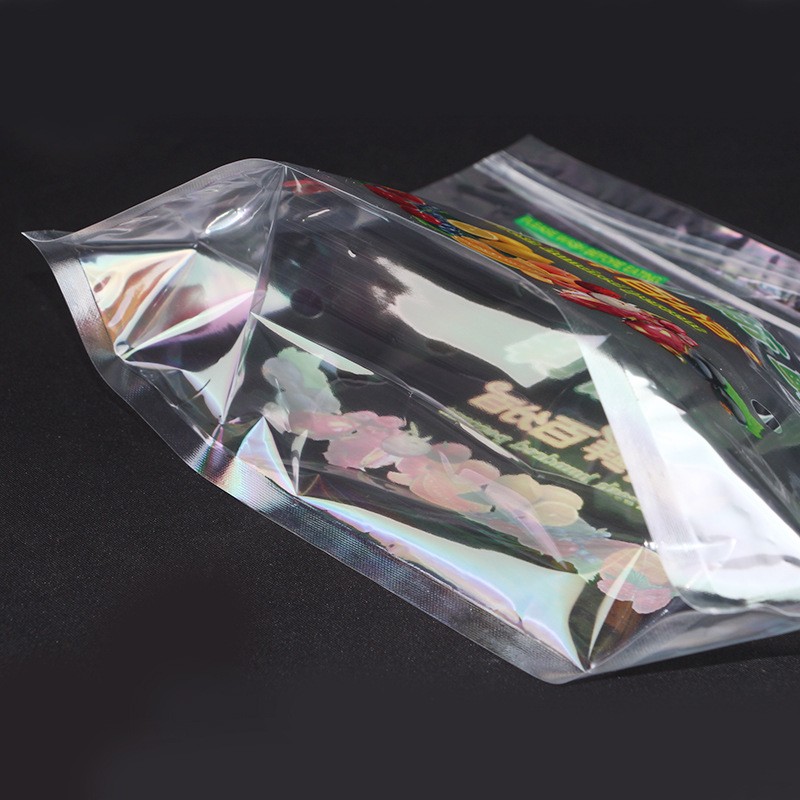 水果保鲜袋 水果自封袋 透明水果 蔬菜自封口袋 打孔自封袋 印Log图4