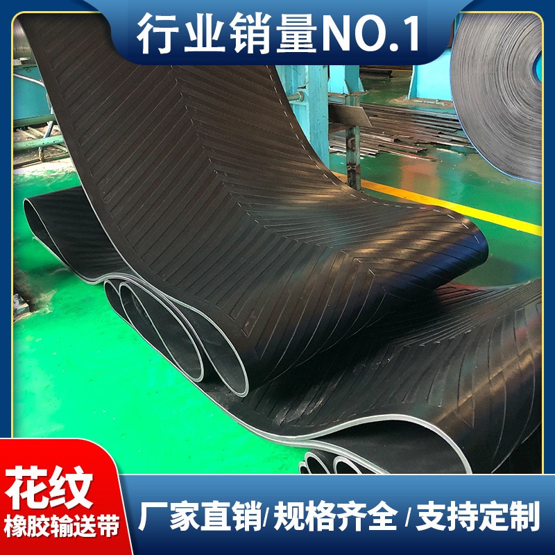 厂家供应工业环形传送带阻燃耐寒尼龙输送带矿山爬坡水泥厂传输带图2