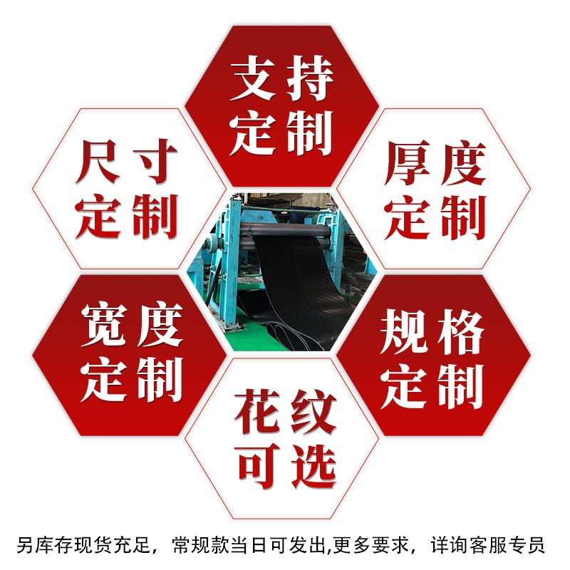 厂家供应工业环形传送带阻燃耐寒尼龙输送带矿山爬坡水泥厂传输带图3
