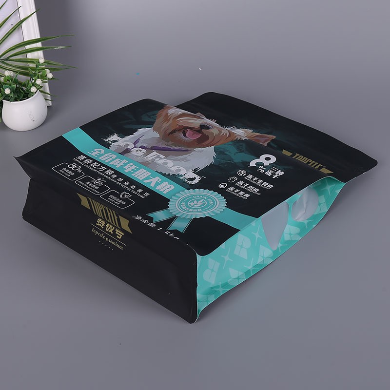 八边封宠物食品包装袋彩印自立铝箔猫粮狗粮袋创意设计宠物食品袋图3