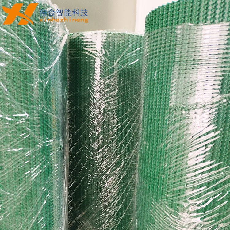 厂商供应绿色PVC钻石花纹爬坡带 环形输送带 流水线传送工业皮带图4