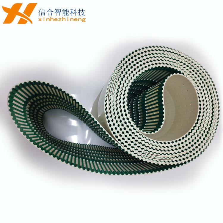 PU聚氨酯钢丝同步带 齿面加布开槽打孔同步传动工业皮带图5