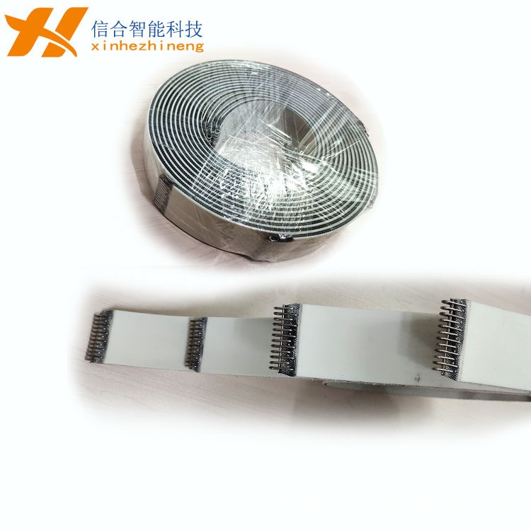 硅胶耐高温钢扣工业传输皮带3.0MM2.0MM PU输送带按需求加工图3