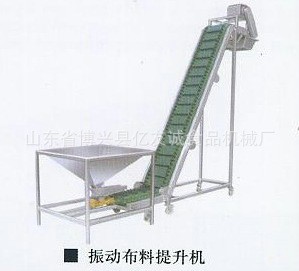 厂家批发振动布料提升机 小型移动皮带输送机 升降爬坡送料机图2