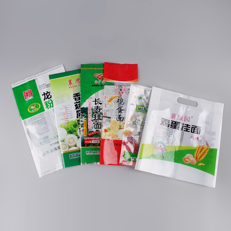 中封风琴面粉挂面面条包装袋红薯粉丝粉条米粉饺子食品塑料 袋定制图3