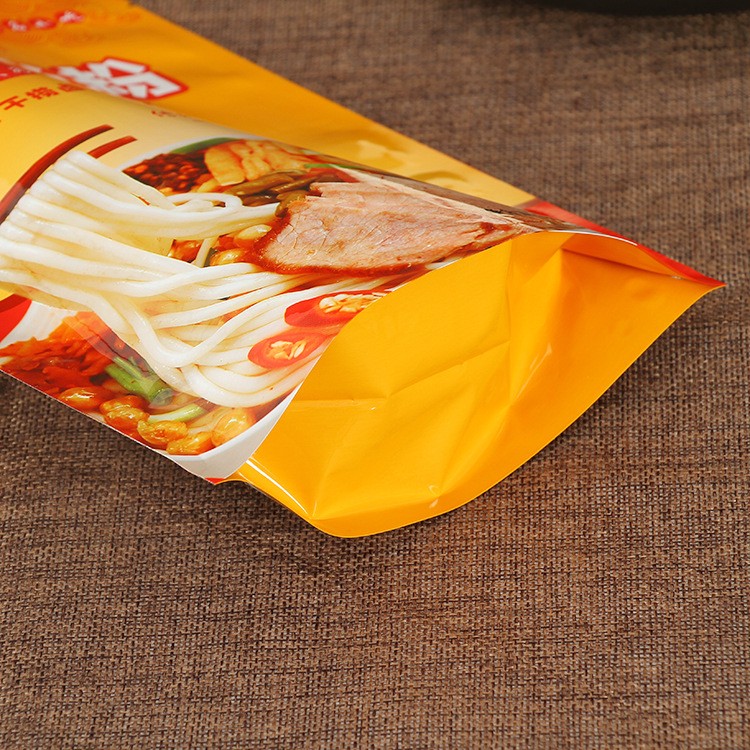 彩印食品包装袋定做 主食桂林米粉食品真空袋定制 自立铝箔茶叶袋图2