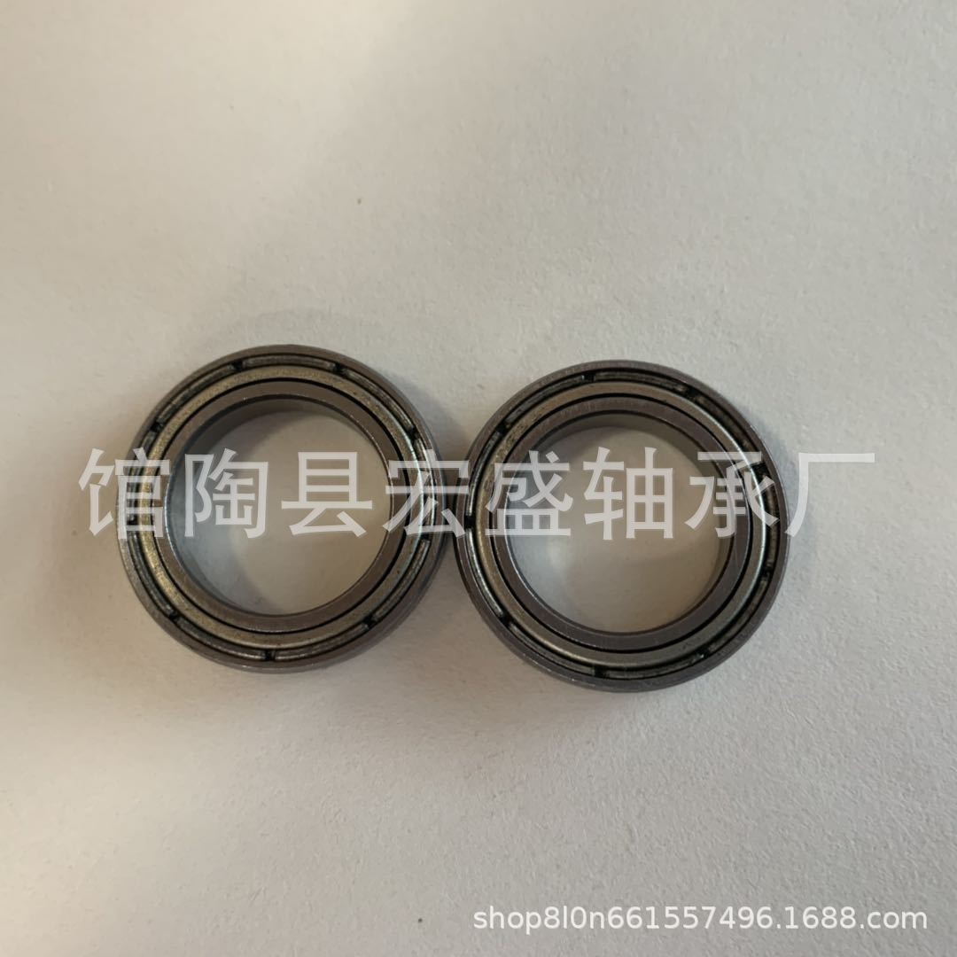 厂家批发 碳钢轴承6001zz尺寸28x12x8注塑胶轮 童车 滑轮100个起批图2