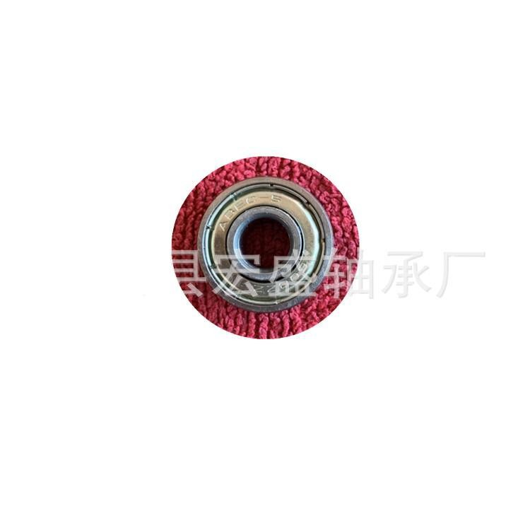 厂家批发 碳钢轴承6001zz尺寸28x12x8注塑胶轮 童车 滑轮100个起批图5