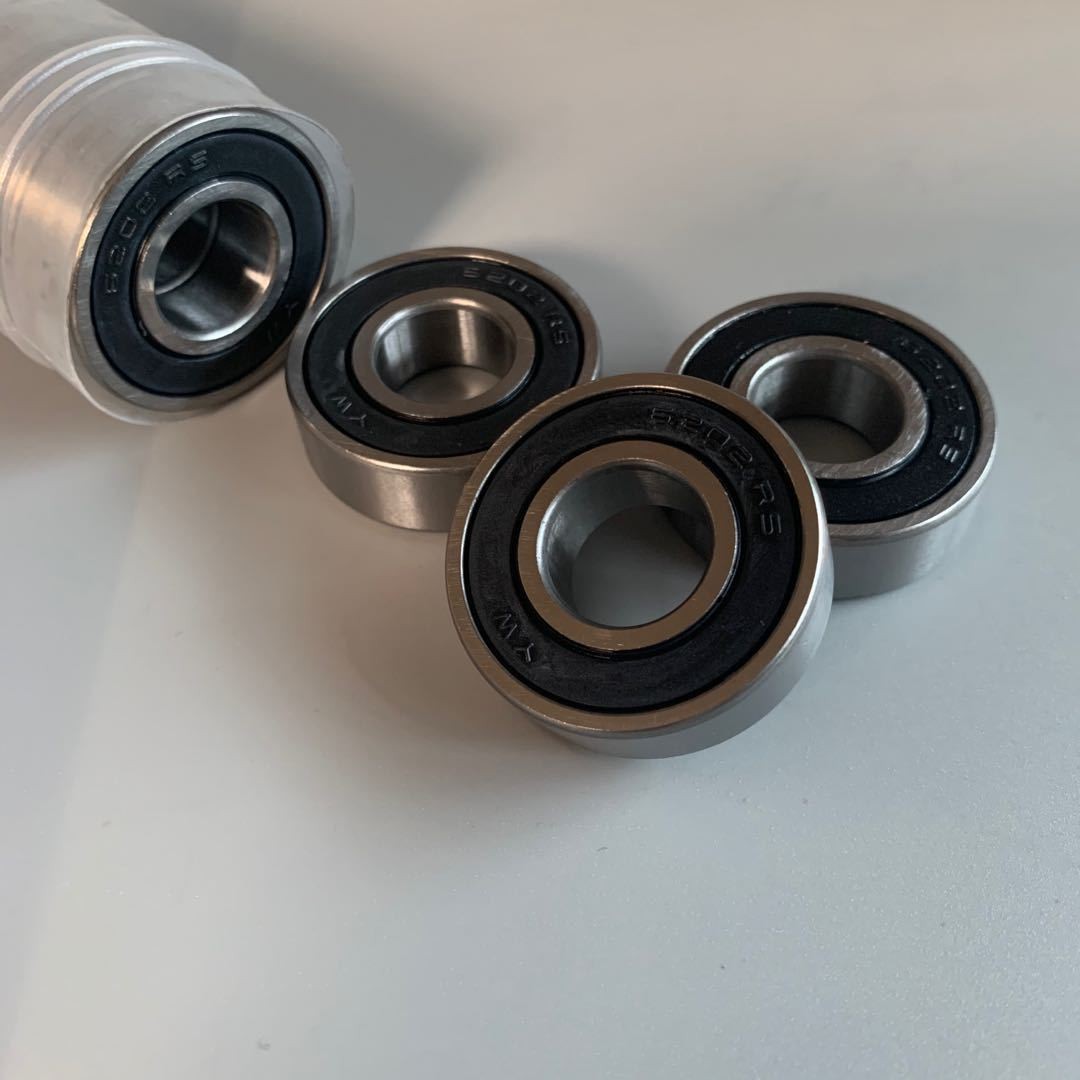 厂家批发轴承6202rs35x15x11脚轮工业注塑轮碳钢 铁质100个起批图2