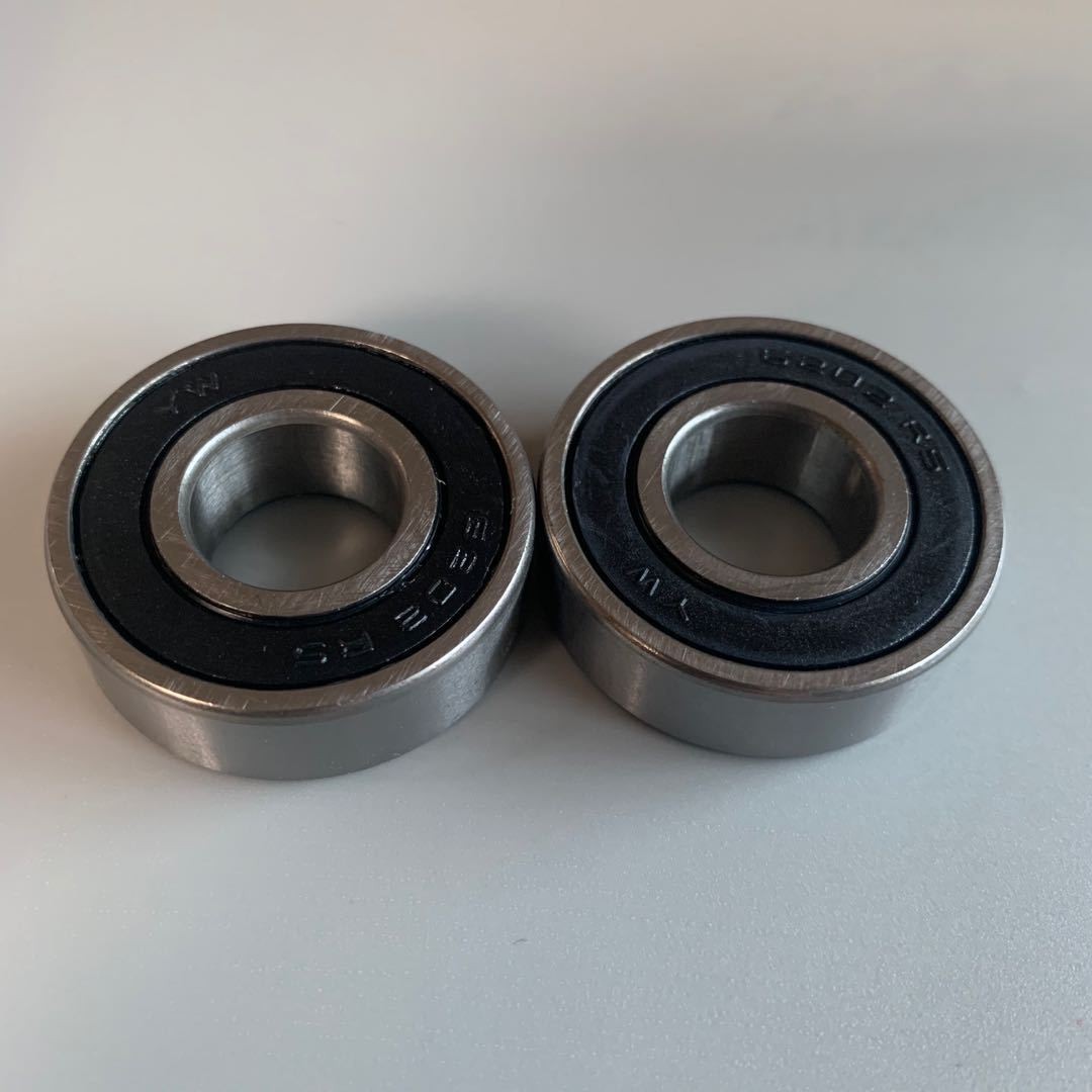 厂家批发轴承6202rs35x15x11脚轮工业注塑轮碳钢 铁质100个起批图3