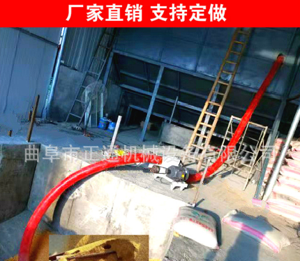 汽油机场地吸沙机 耐磨软管吸粮机 多功能移动式输送机现货批发图1