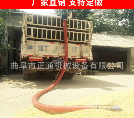 软管蛟龙抽粮机参数 小型家用吸粮机图片 两项电车载抽粮机报价图2