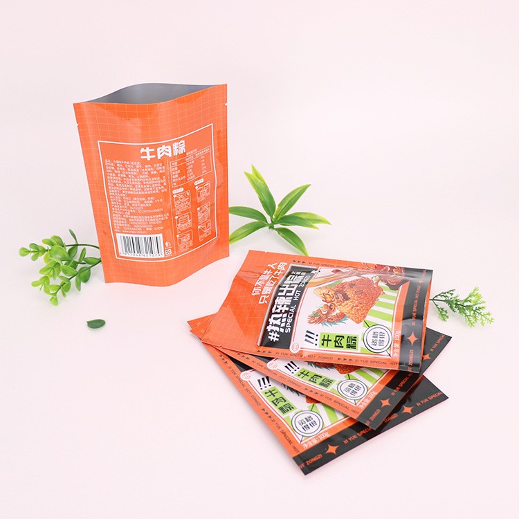 粽子包装袋 端午节礼品粽自封袋小吃零食自立袋 热封食品包图3