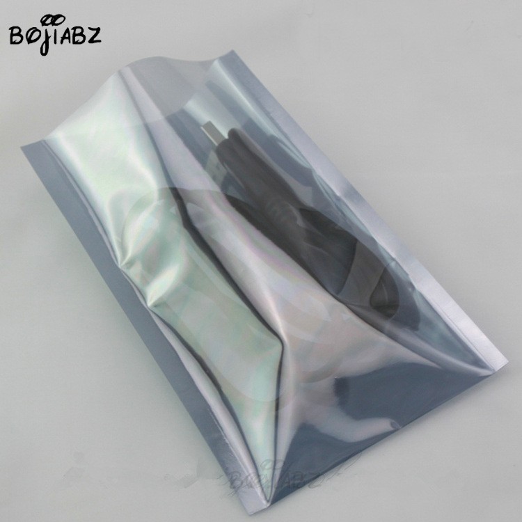 厂家现货塑料静电袋 半透明防静电复合包装袋 防静电袋平口屏蔽袋图5