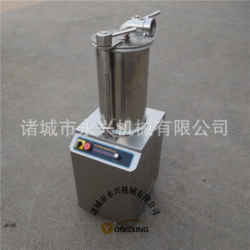 商用不锈钢气动灌肠机 全自动灌香肠机器 风干肠定量灌肠设备图3