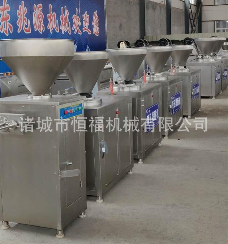 全套加工厂用亲亲肠灌肠机 香肠定量扭结灌肠设备 鱼肠加工机器图3