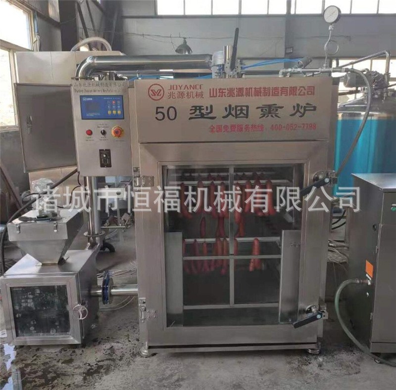 全套加工厂用亲亲肠灌肠机 香肠定量扭结灌肠设备 鱼肠加工机器图2
