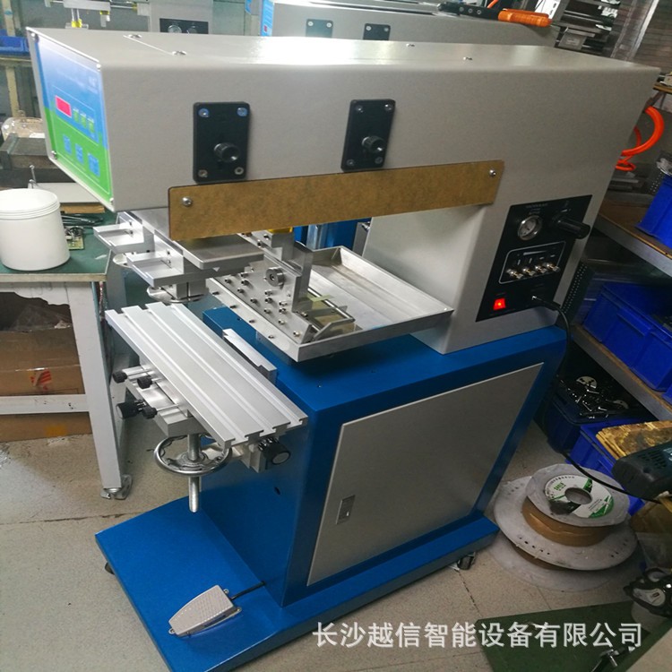 印圆形金属大型移印机 钢板尺寸150*300MM 6/12单色 印刷尺寸28CM图4