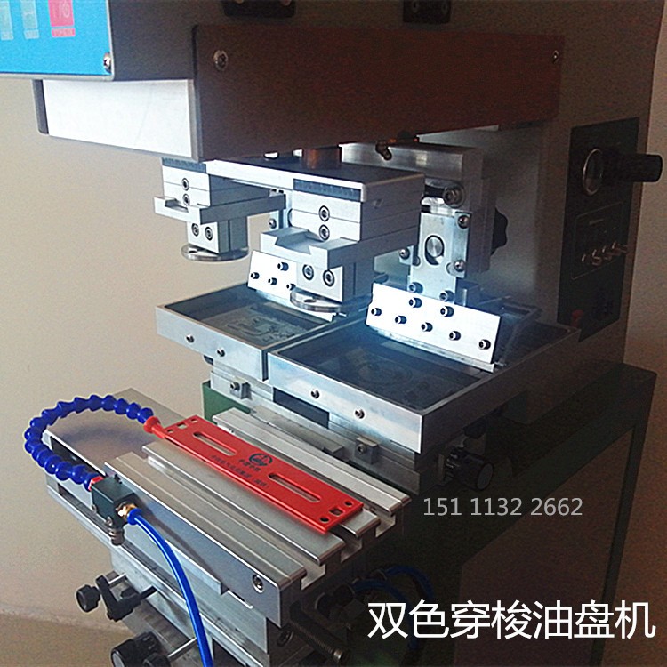 小黄鸭单双色多色印刷专用移印机器 丝印塑料印图案眼睛鼻子LOGO图5