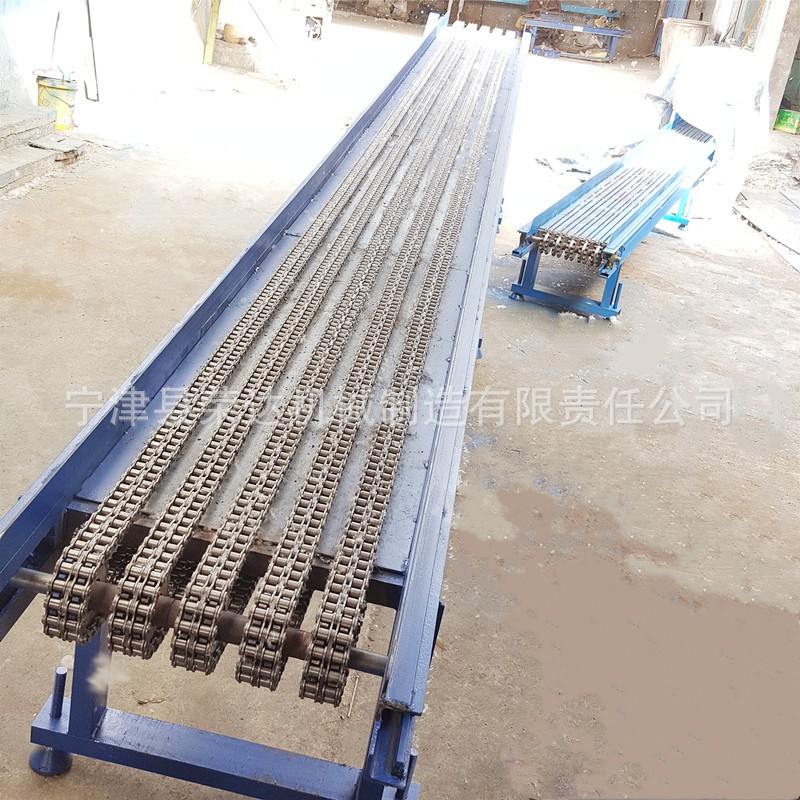 锻打件输送线 多排滚子链条输送机 传送带 锻造件传送设备图3