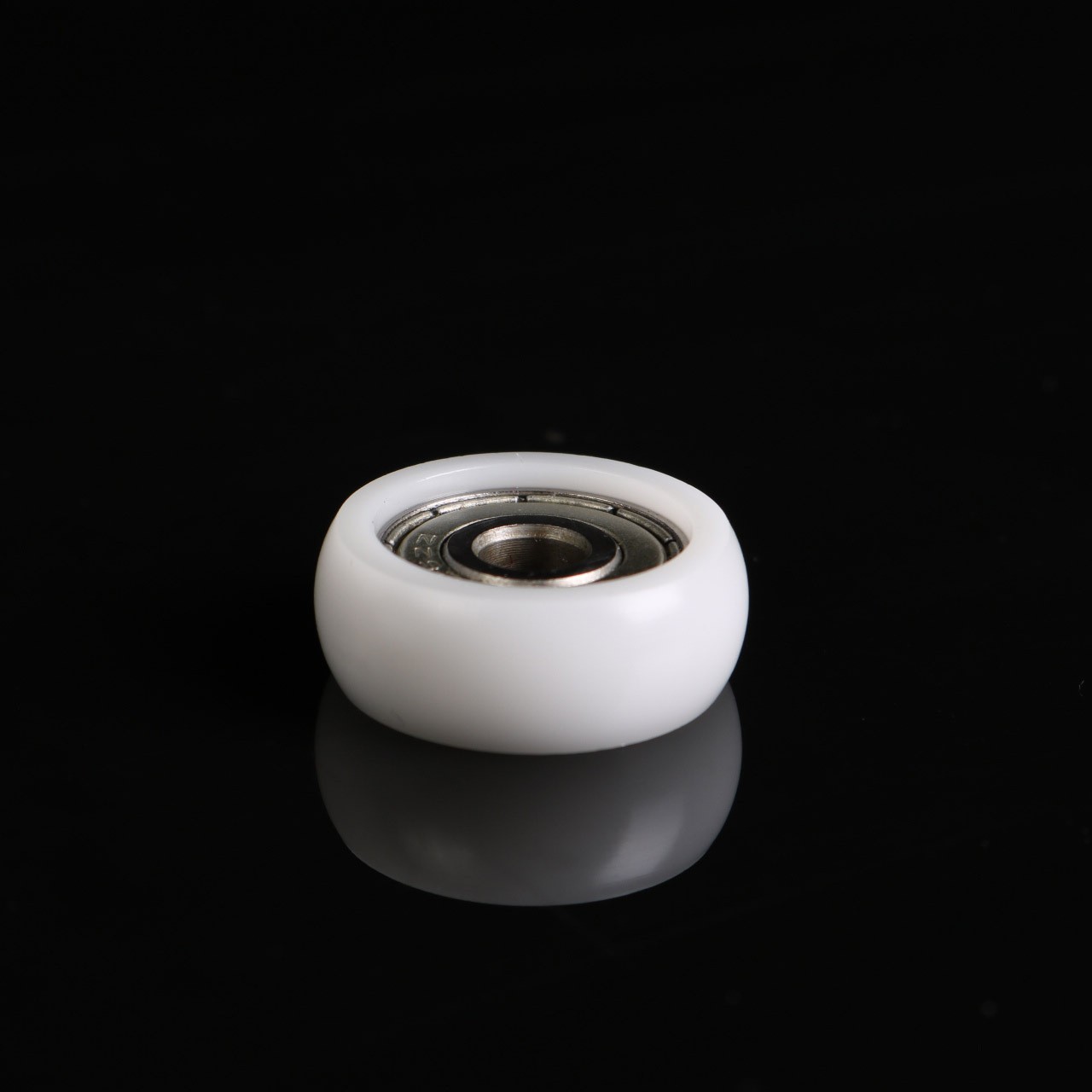 产地货源 塑料包胶626轴承 弧形注塑外径24mm滚轮轴承 626ZZ 200套起批图2