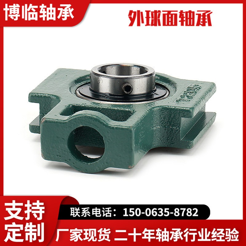 厂家现货外球面轴承 收割机用方形菱形带座轴承UCF UCFL305 306图4