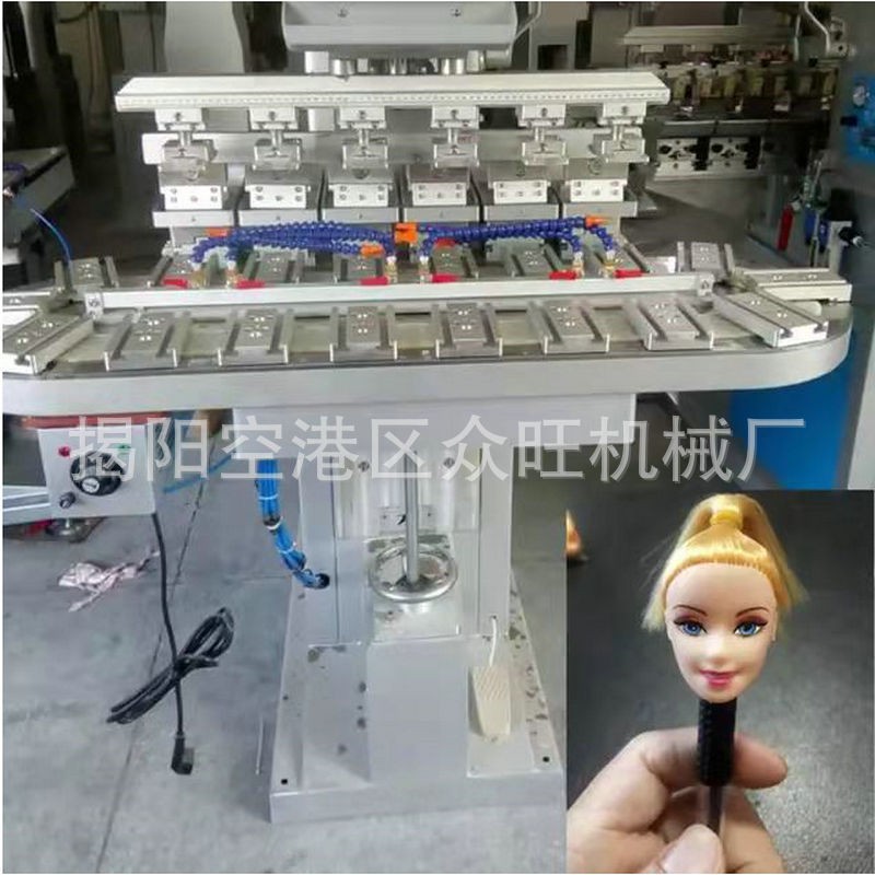 厂家供应 移印机大量现货供应 四色转盘移印机 8色气动移印机图3