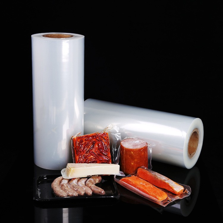 低温共挤膜透明尼龙拉伸膜 肉制品食品专用真空包装膜批发图1