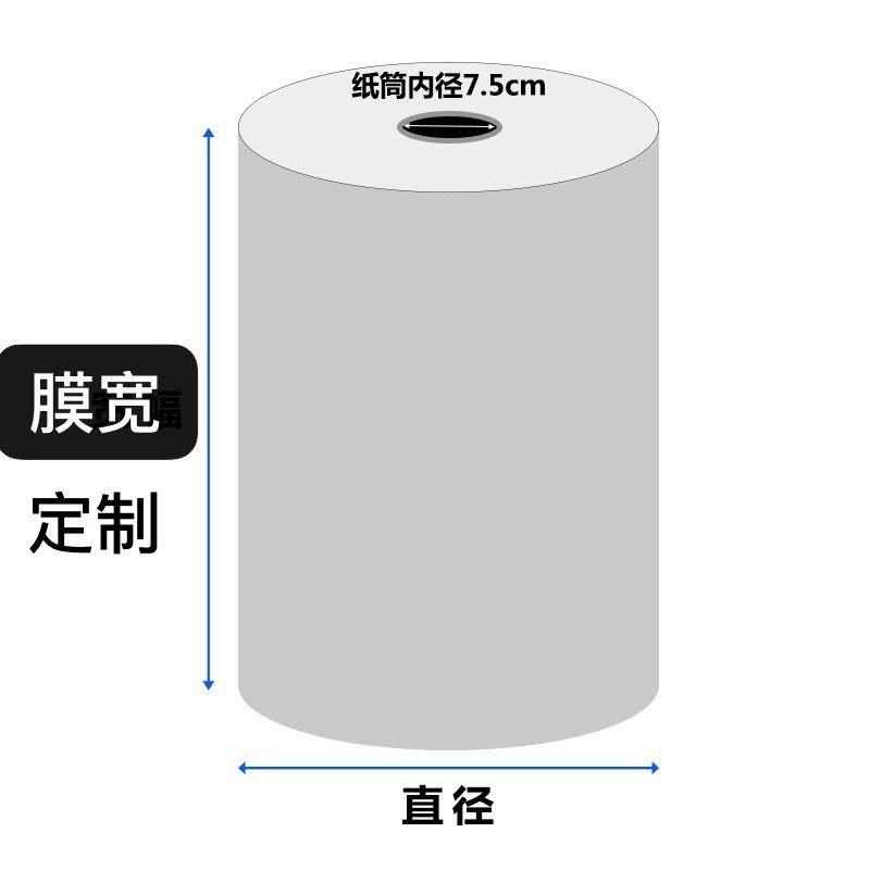 低温收缩烟包膜保健品茶礼盒电子烟盒塑封膜低温膜BOPP不粘盒烟膜图4