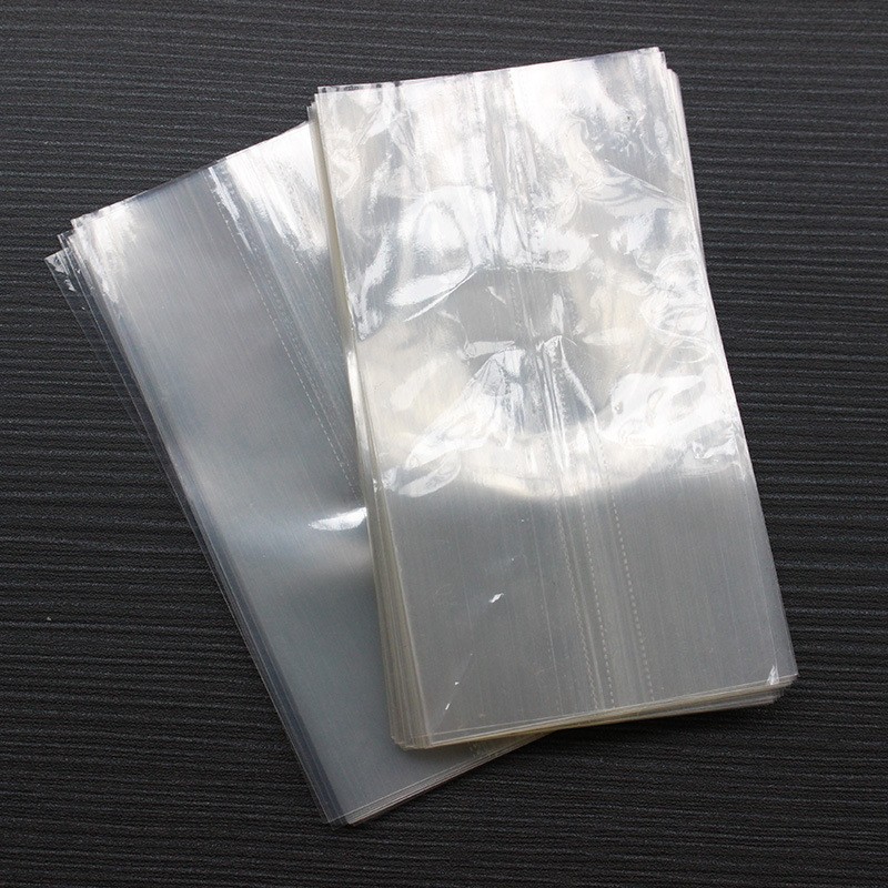 厂家直销pof热收缩膜 透明化妆品食品盒子合掌膜 pvc热缩膜塑封袋图3