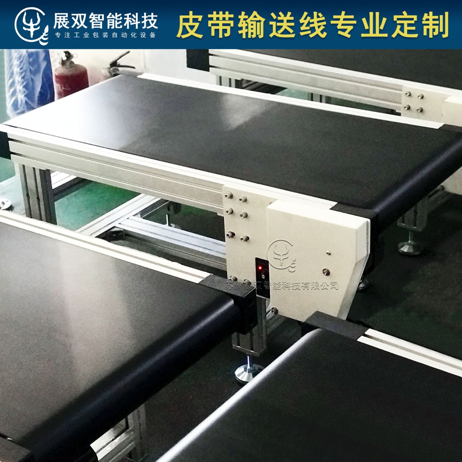 展双 皮带输送机流水线 自动化输送设备 物流分拣线输送带 定制图2