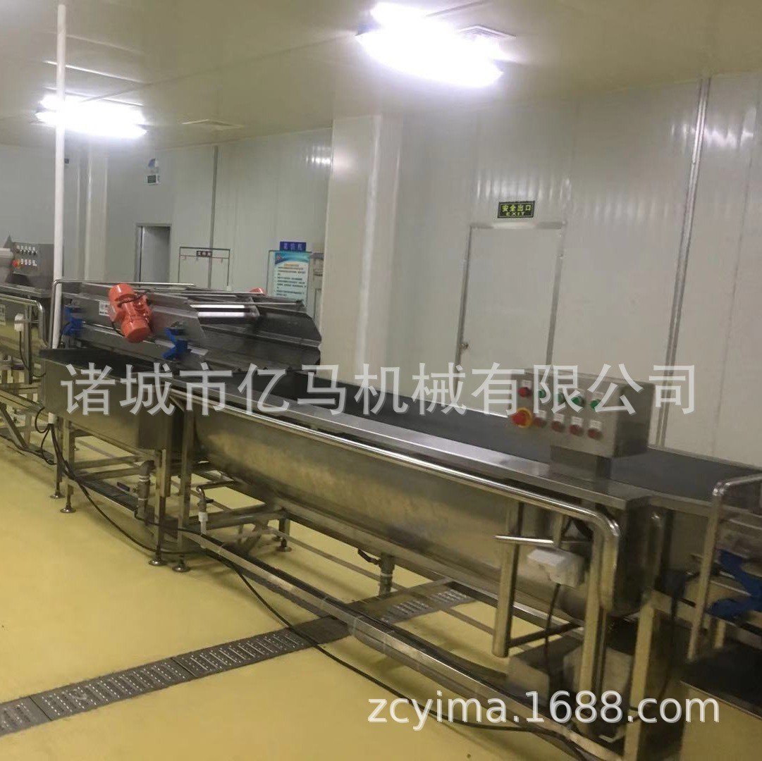 自动果蔬涡流清洗机 中央厨房果蔬涡流清洗机 不锈钢涡流清洗机图3