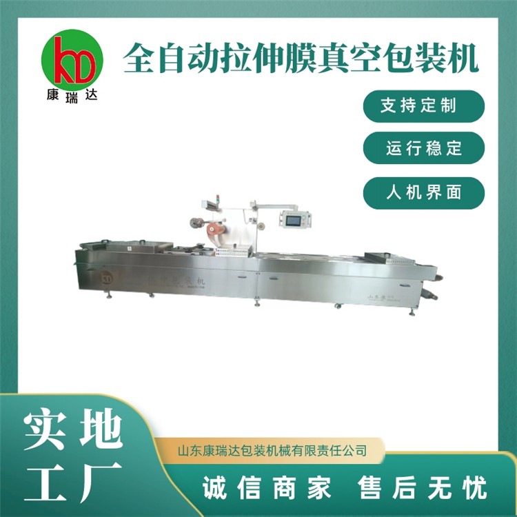 五仁月饼拉伸膜真空包装机 热成型抽真空封口机 食品包装机械图4