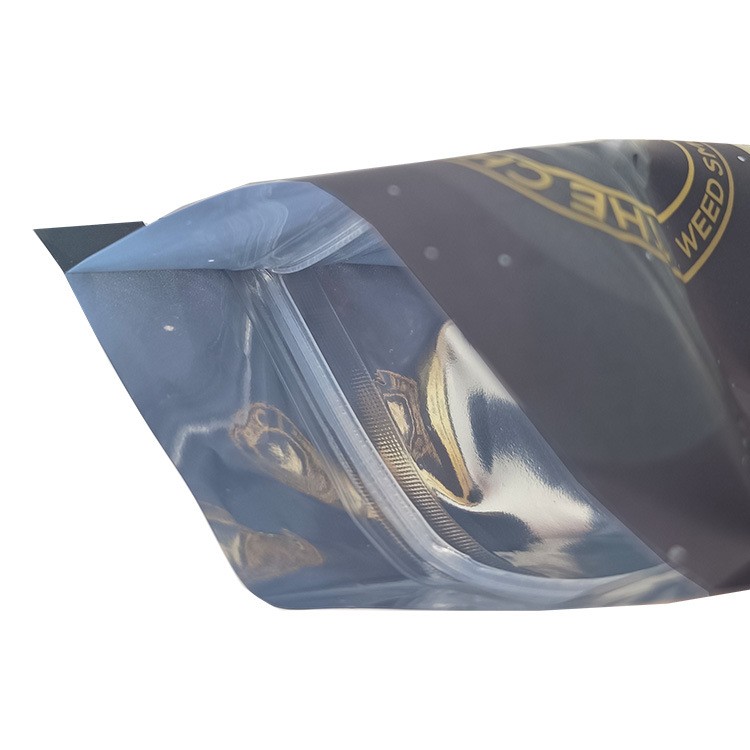 数码印刷无版费透明开窗哑面磨砂食品袋自封自立袋快速发货图3