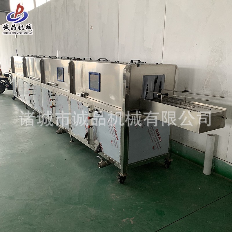 洗瓶烘干一体机 全自动玻璃瓶洗瓶机 杯子内外冲洗烘干清洗设备图2