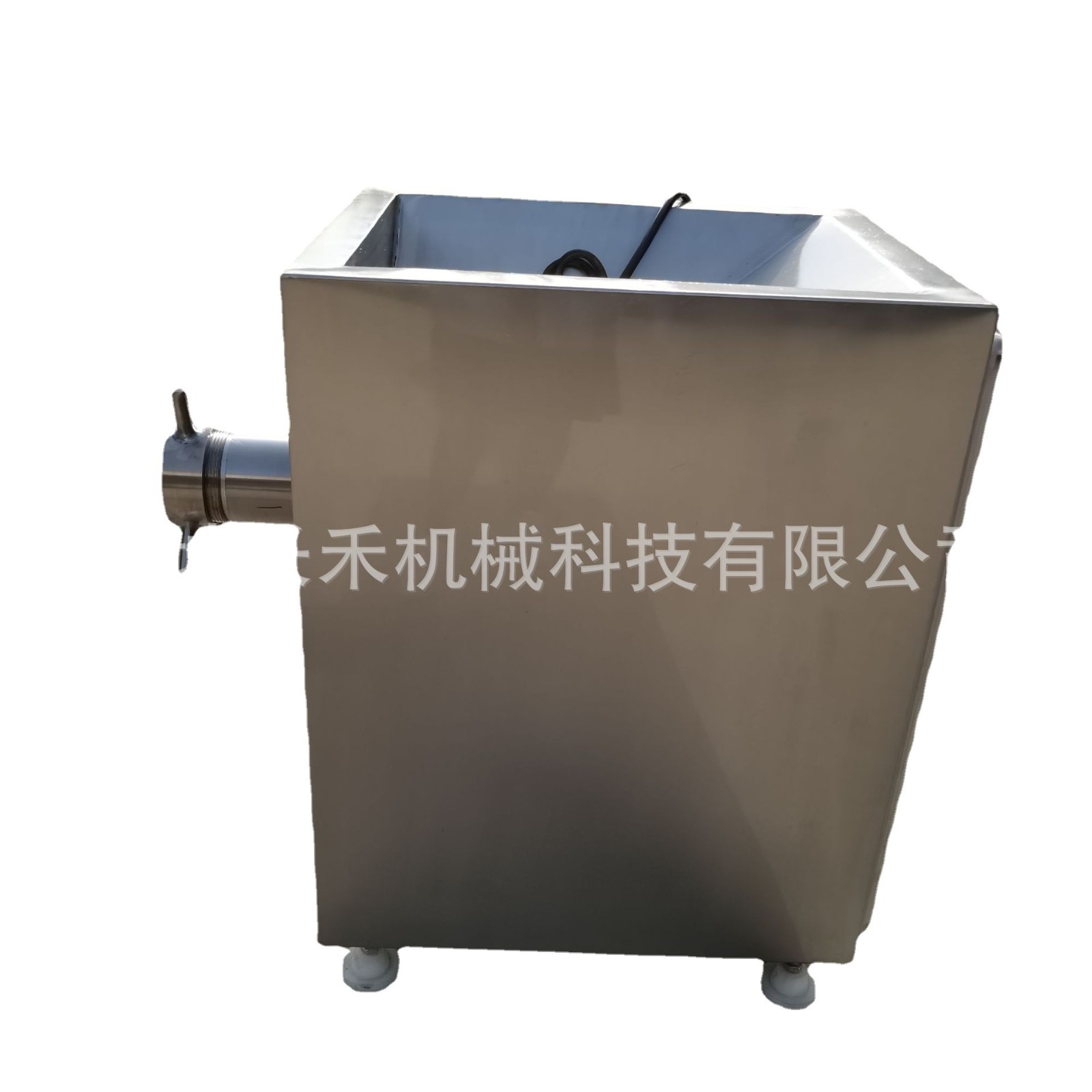 长禾带骨肉冻肉绞肉机 肉制品馅料绞肉设备 商用大型绞肉机图5