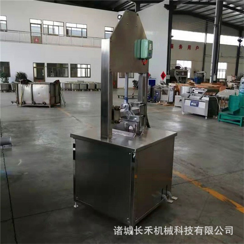 商用不锈钢液压猪头劈半机 立柱式猪头分半机 猪脑壳分割机图4