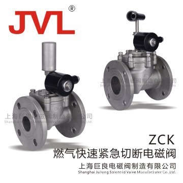 【厂家现货供应】ZCK快速紧急切断电磁阀,规格齐全,气体电磁阀图4