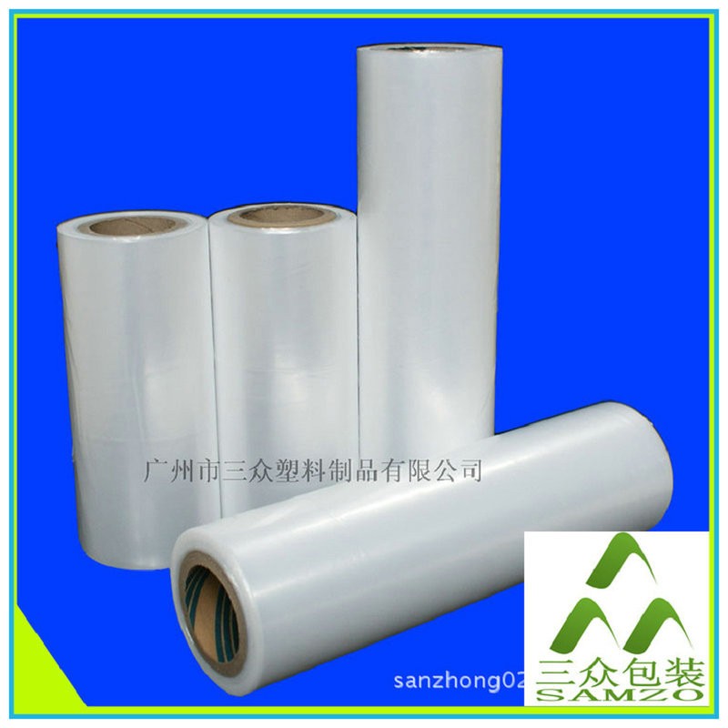 收缩膜工厂供应透明PE热收缩膜包装卷膜 PE热缩膜塑料薄膜批发图3