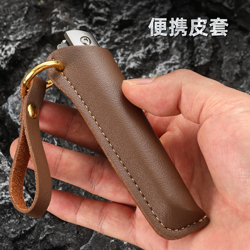 大马士革纹折叠刀多用途户外野营快开小刀不锈钢随身高硬度 折刀 2把起批图4