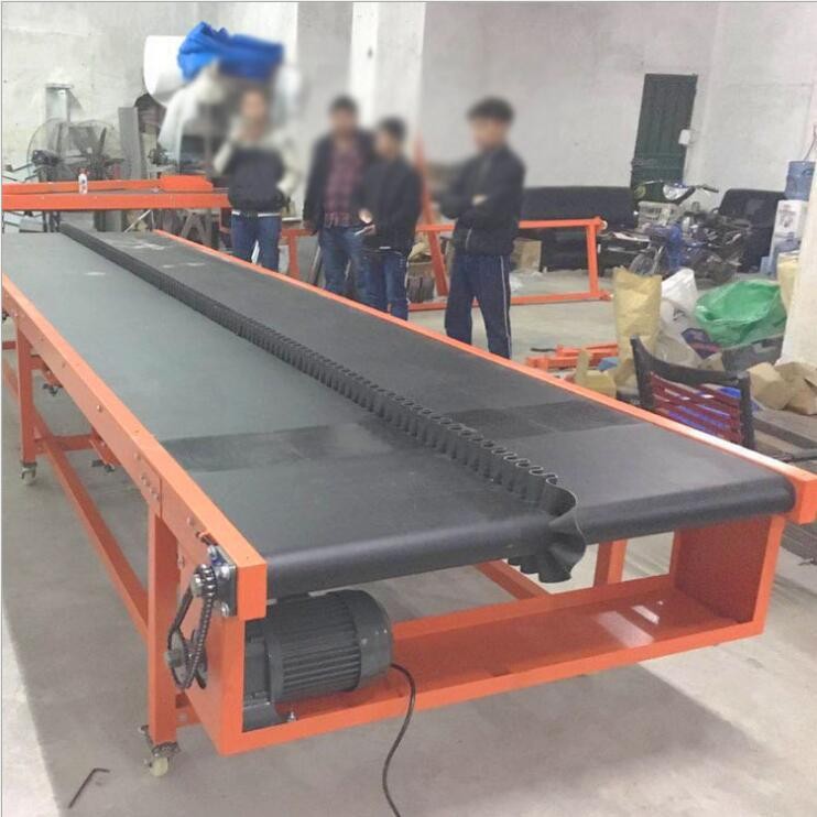 流水线输送带小型输送机物流快递皮带食品级注塑机爬坡转弯传送带图5